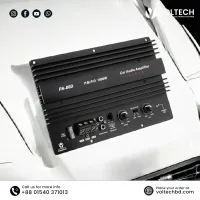 PA80D Car Amplifier 1000W – High Power Audio Performance | Voltech Electronics